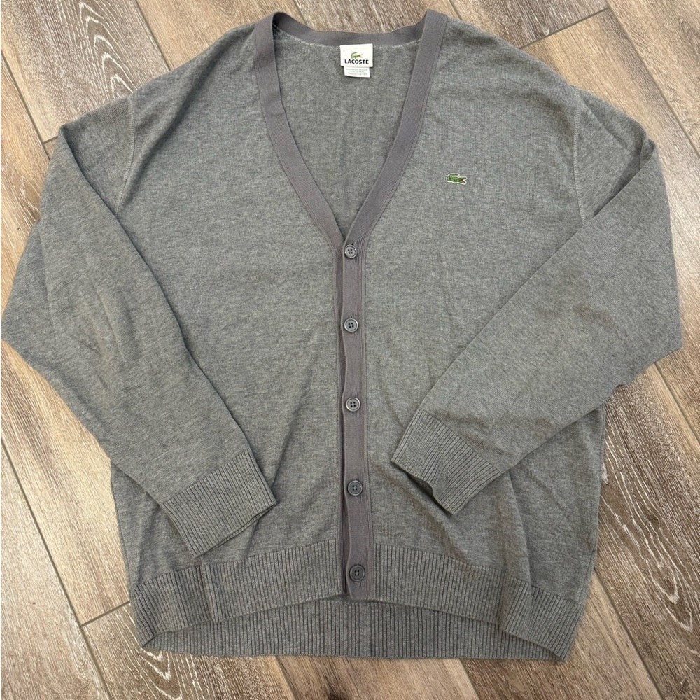 VTG Lacoste button up cardigan